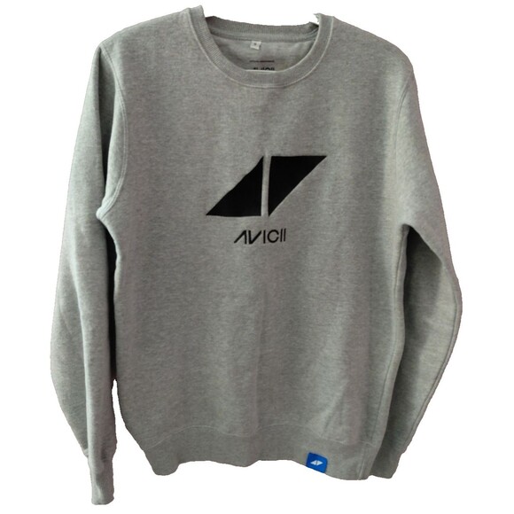 Avicii Official Merch Gray Unisex Size Small Crew Neck Sweatshirt - Picture 1 of 8